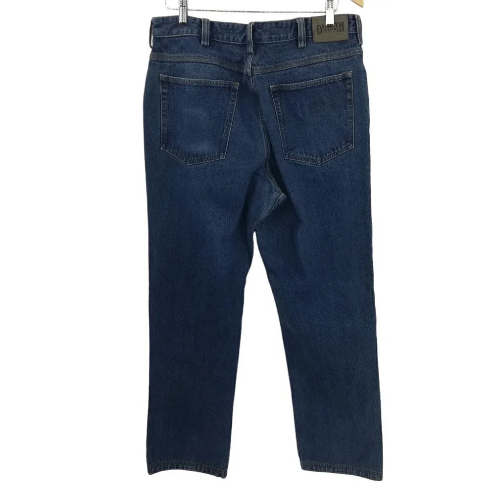 Duluth Trading Company Relaxed Fit Jeans Size 36 x 34 Mens Medium Wash Classic